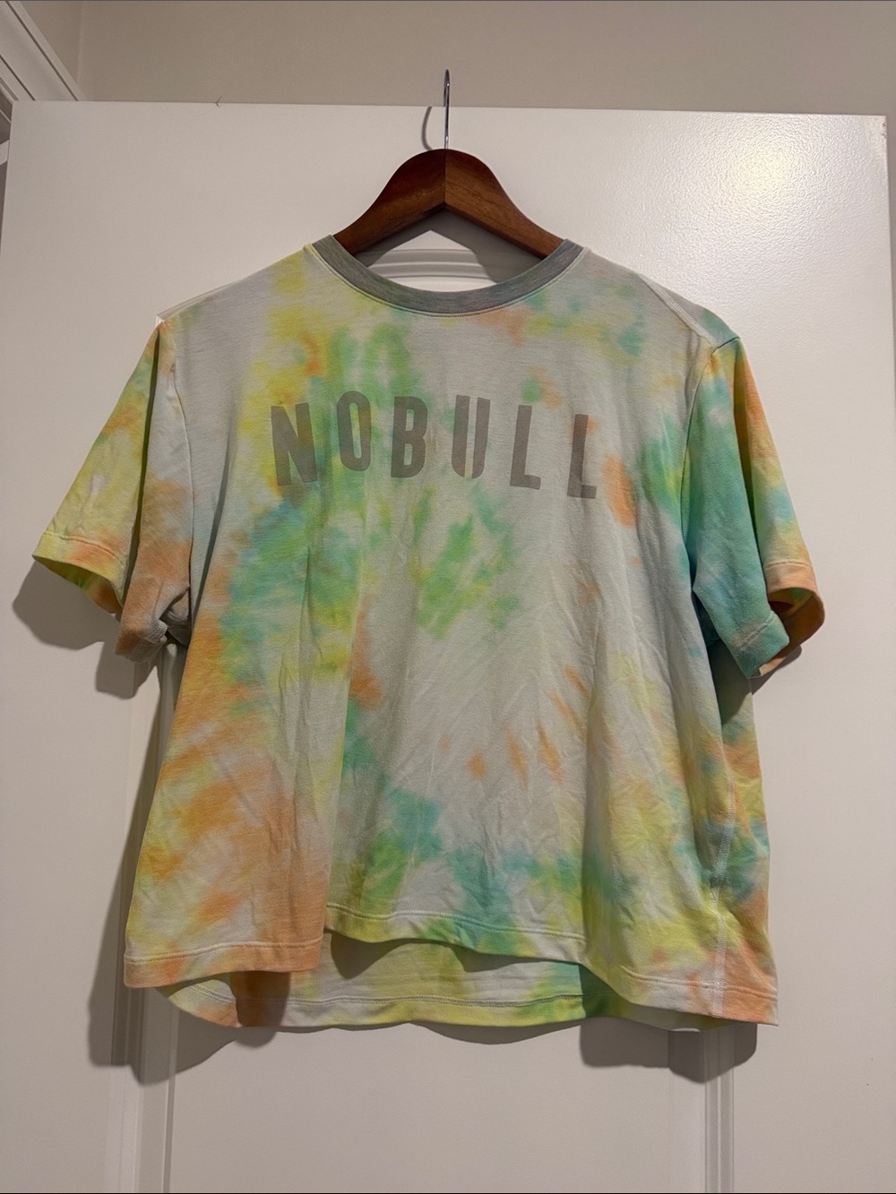 NOBULL Tie-Dye boxy crop XL